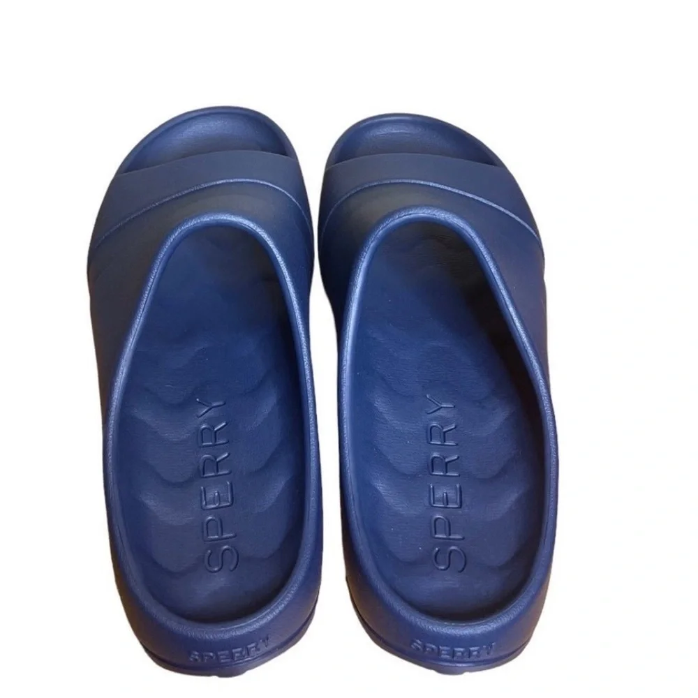 Sperry Men's Blue Windward Float Beach Pool Vacation Slide Shoes size 12